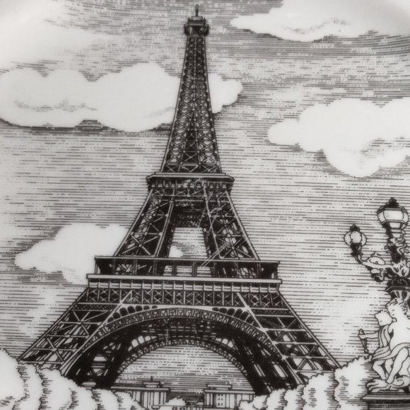 Slice of Life Eiffel Tower Collector's Dinner Plate - Picture 2 of 5